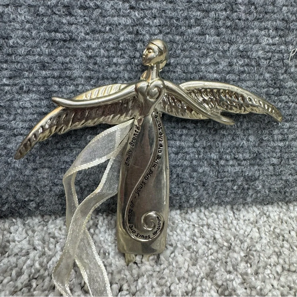 Serenity Angel Midwest Cannon Falls Emily Bronte Quote‎ Angel Ornament